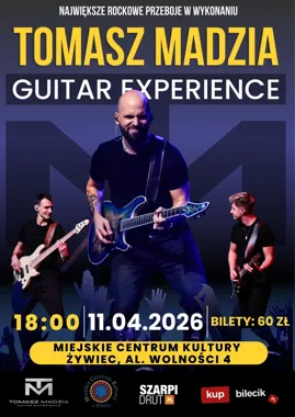 Tomasz Madzia wraca z gitarowym uderzeniem - Żywiec szykuje mocny wieczór