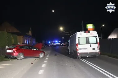 Sekundy od tragedii w Ujsołach - pijany 22-latek staranował busa i pieszych