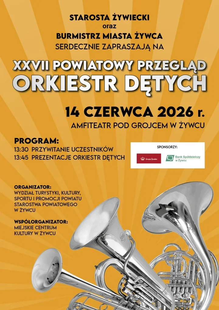 27. Powiatowy Przegląd Orkiestr Dętych – dźwięk trąbek zabrzmi pod Grojcem