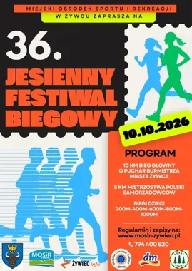 Od 200 metrów do 10 kilometrów. Jesienny festiwal biegowy w Żywcu